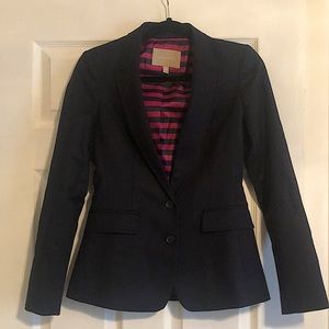 Banana Republic Navy Blue Blazer Suit Jacket Sz S